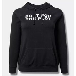Torrid “Do It For The Plot” Hoodie - NWT (Torrid Size 2)